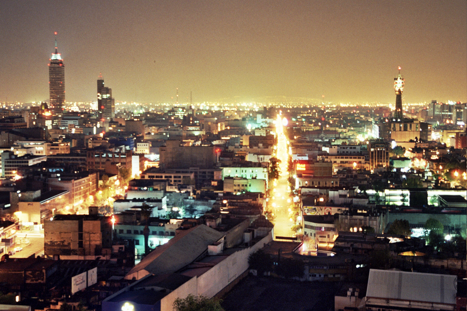 Ciudad de México night